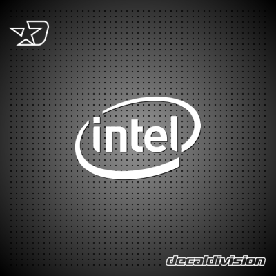 Intel Logo Sticker